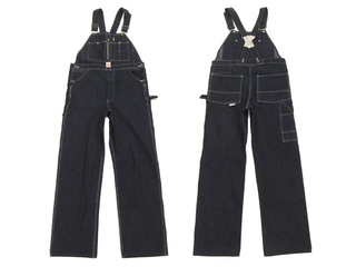 stussy×Lee オーバーオール 黒（STUSSY(ステューシー) / ×Lee
