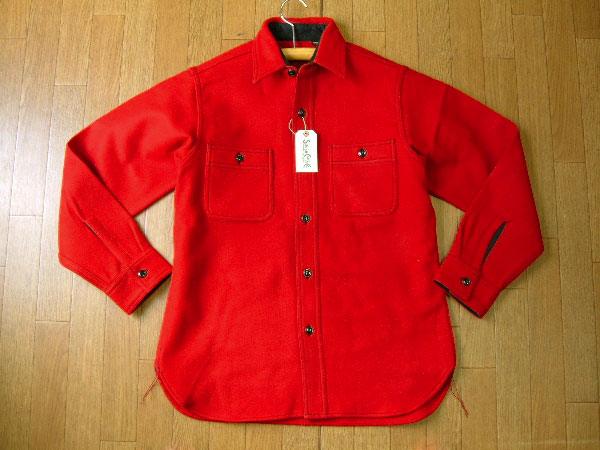 ウールメルトン CPO長袖シャツジャケット SC11578: シュガーケーン